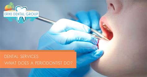 what does a periodontist do.